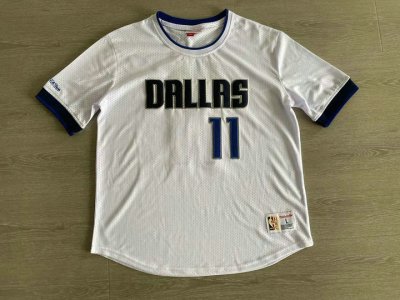 NBA 11 Irving Mavericks M&N authentique Maillot manche courte blanc